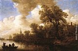 River Scene by Jan van Goyen